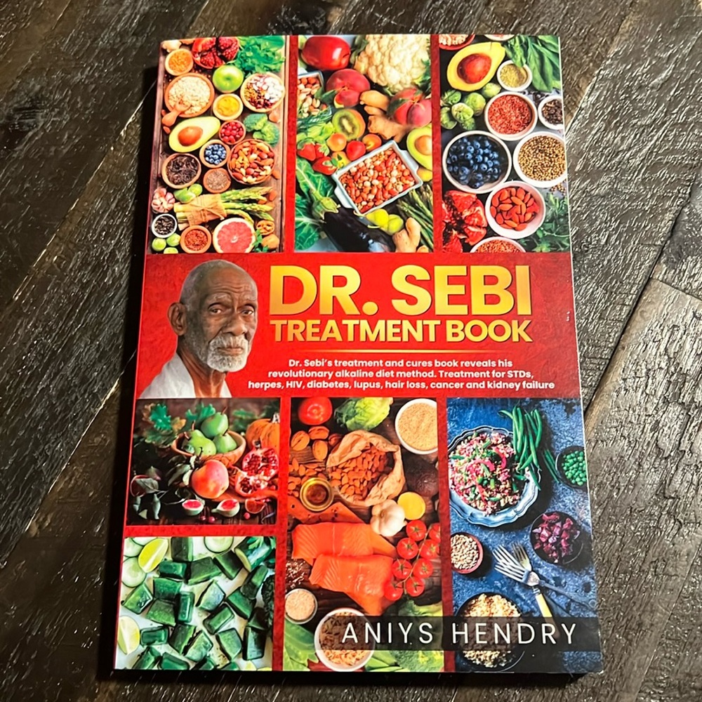 Dr Sebi Treatment Book by Aniys Hendry